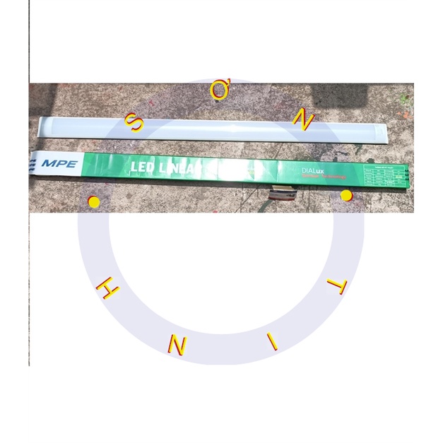 ĐÈN LED 0,6 1,2 MÉT BÁN NGUYỆT MPE MÃ BN BN2 HÀNG VIỆT NAM CHẤT LƯỢNG CAO