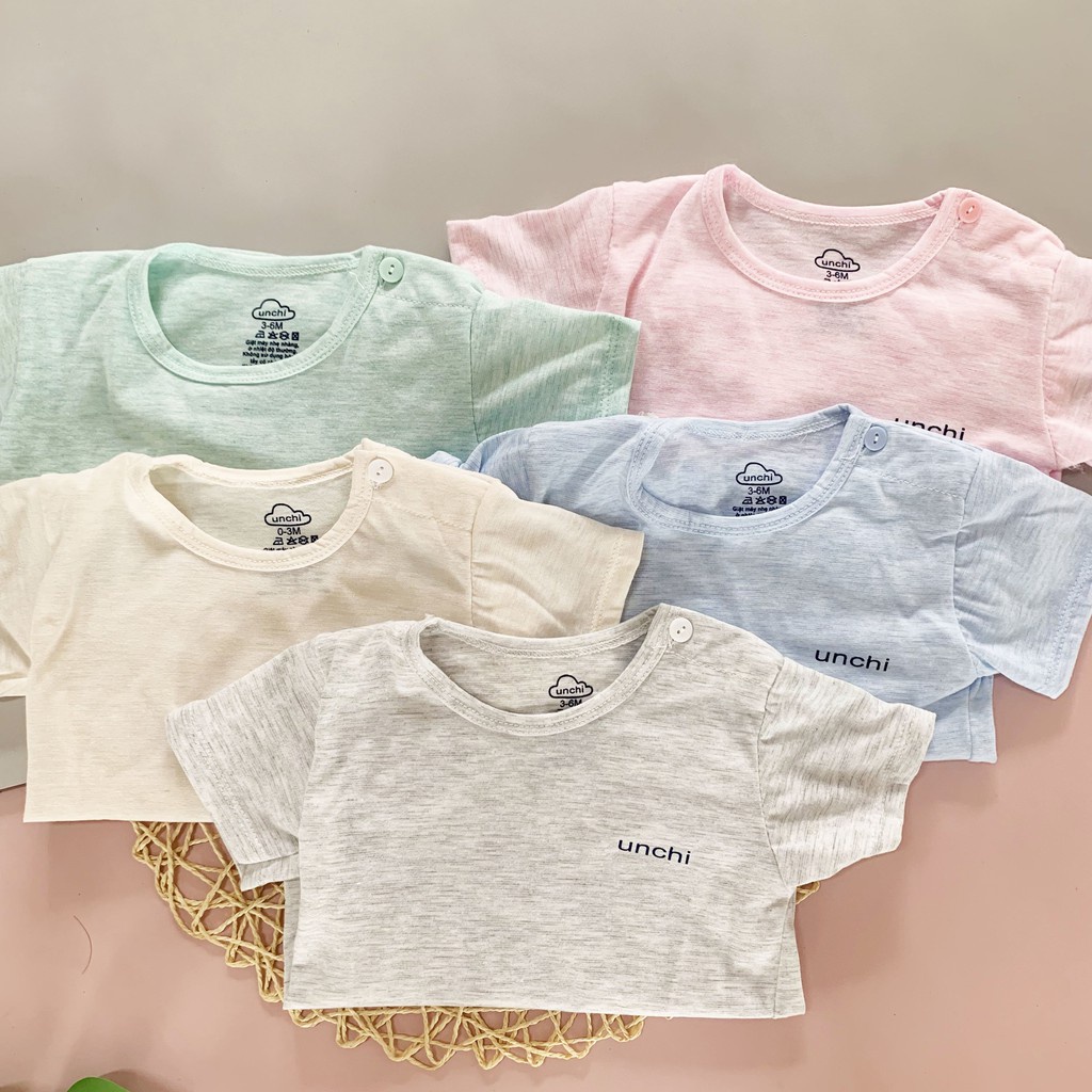 Bộ Unchi💖FREESHIP💖Set Hè Cài Vai Cộc Tay Chất Cotton Cực Mềm Mát Cho Bé  - Chuyên Đồ Unchi Cho Bé