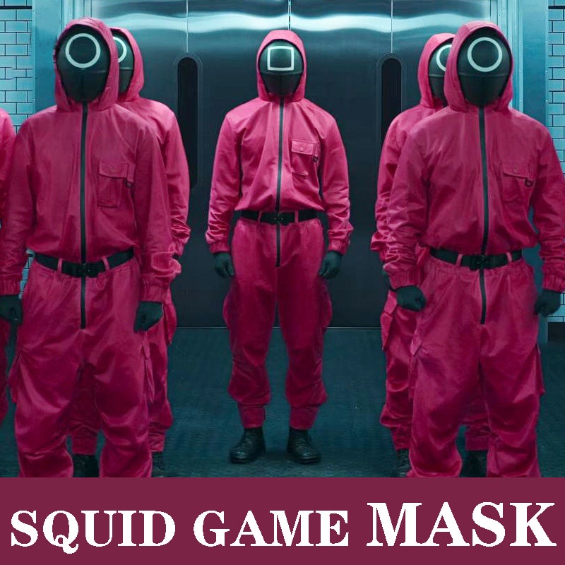 Mặt nạ hóa trang thành nhân vật trong phim Squid Game độc đáo