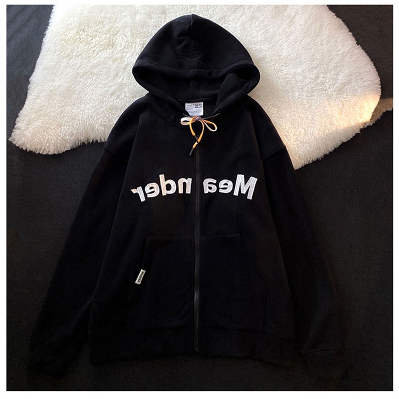 SUXI Áo Khoác Hoodie Hoạ Tiết In Chữ Thiết Kế Thời Trang Mùa Thu Sành Điệu Dành Cho Nữ