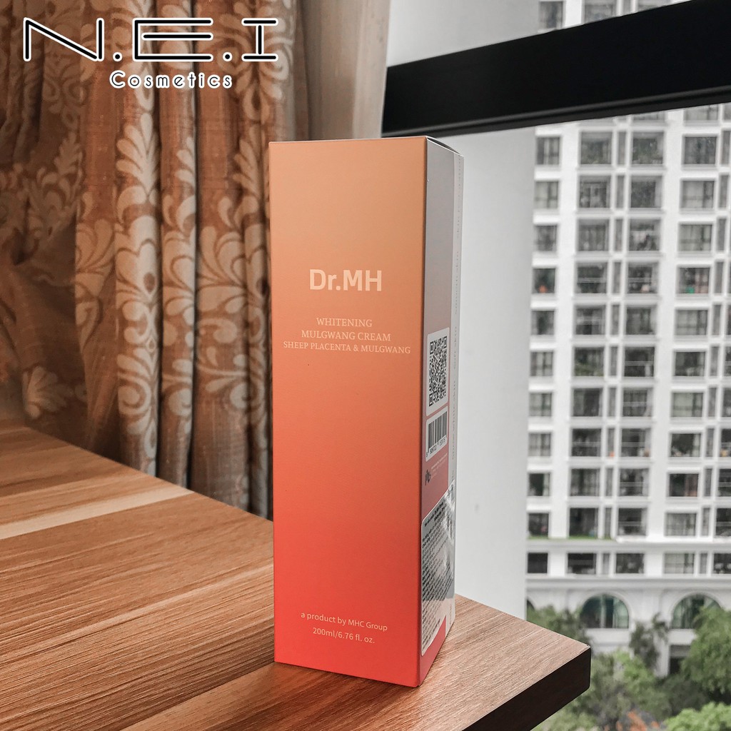 Sữa tắm trắng da, tắm trắng toàn thân DR.MH Placenta & Mulgwang Whitening Body - 200ml - hàng chính hãng