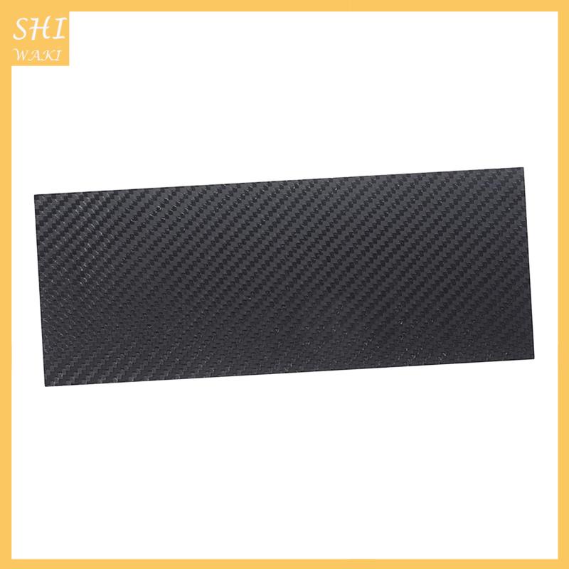 Tấm Sợi Carbon Thẳng 0.5mm / 1mm / 2mm / 3mm Cho Khung Ảnh 125x75x0.5mm