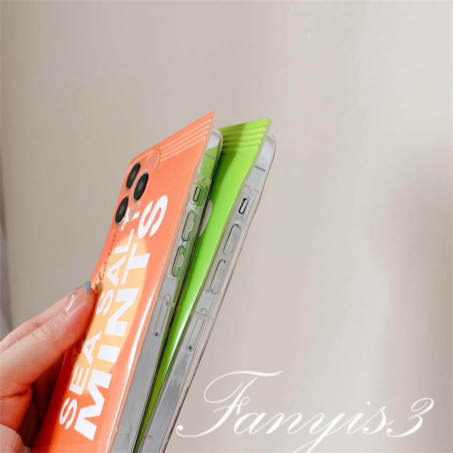 Ốp Điện Thoại TPU Mềm Trong Suốt In Chữ Đơn Giản Cho IPhone 14 13 12 11 Pro Max X XR Xs Max 8 7 6 6s Plus SE 2020