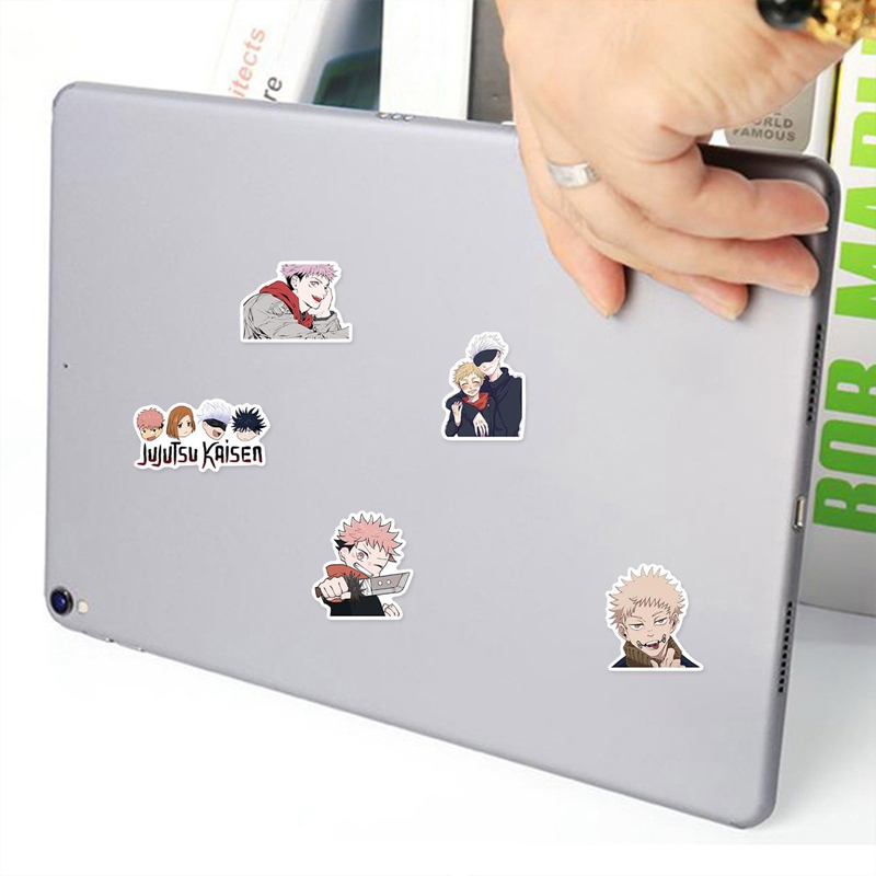 Tmdbyx Bộ 50 Hình Dán Phong Cách Jujutsu Độc Đáo