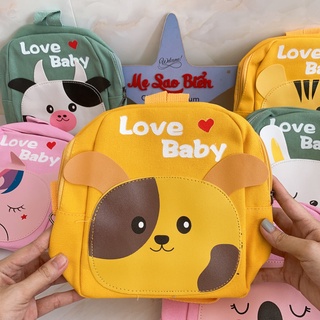 Balo cho bé mầm non hình thú dễ thương