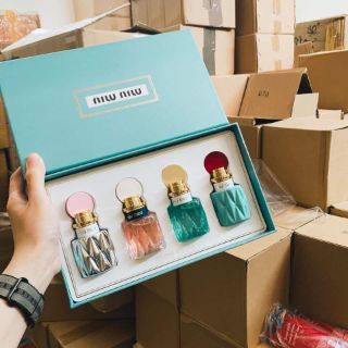 Set nước hoa miu miu 4 chai