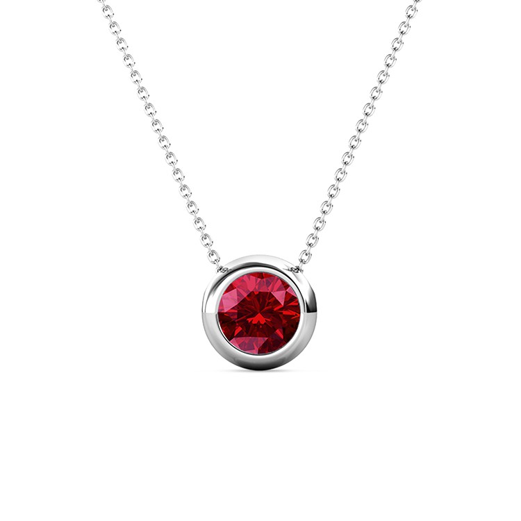 VÒNG CỔ SWAROVSKI 925 STERLING SILVER WITH 18K WHITE GOLD PLATED DSS045