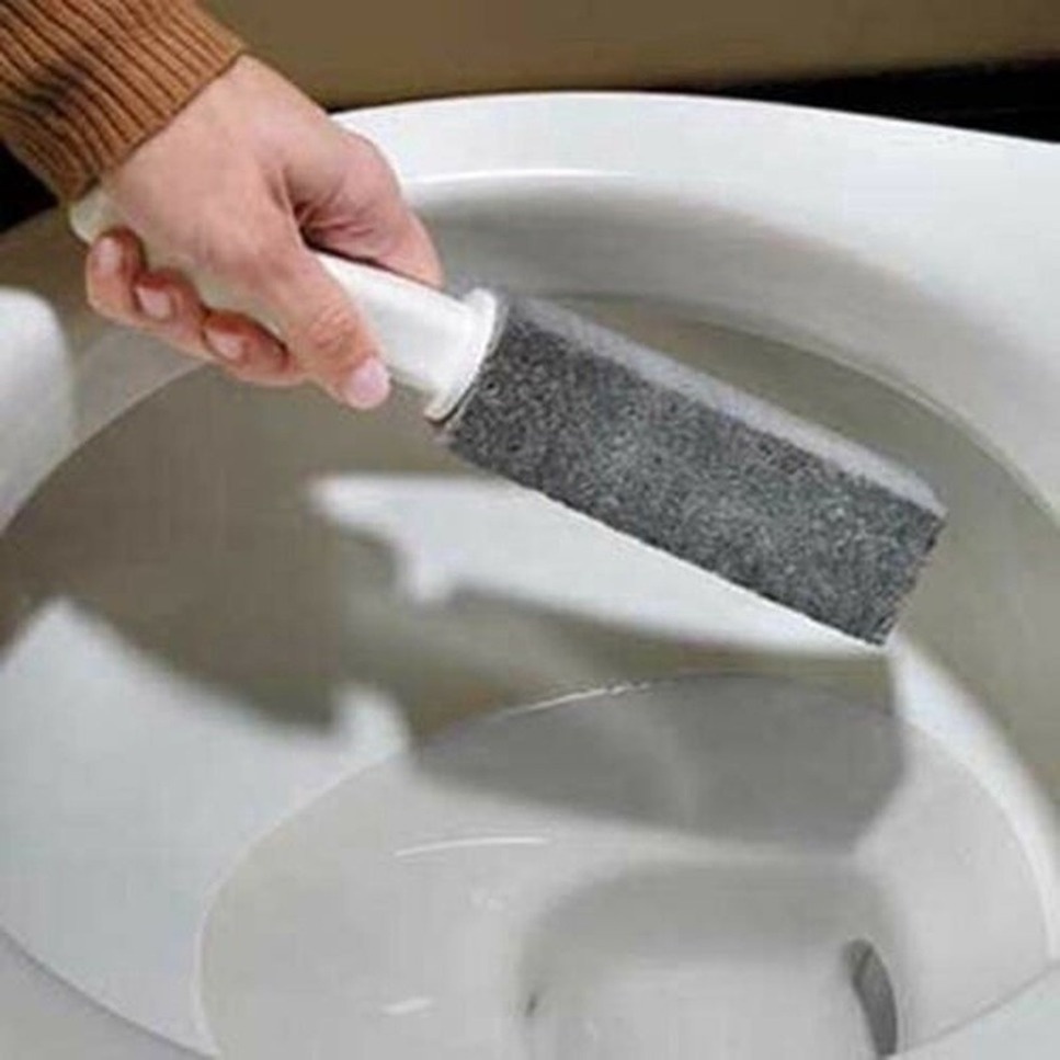 Trong kho!🇻🇳【Giao hàng tận nơi nhanh chóng】4 cái Chậu nhà vệ sinh Nước Đá bọt tự nhiên Bàn chải làm sạch Cây đũa phép Làm sạch bồn tắm Dụng cụ làm sạch bàn chải#spz