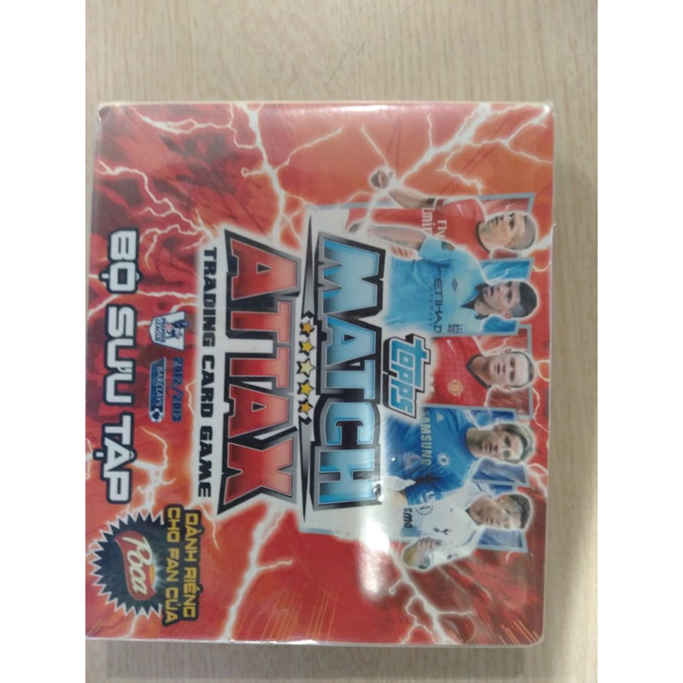 ALBUM THẺ BÓNG ĐÁ POCA MATCH ATTAX MÙA 12-13