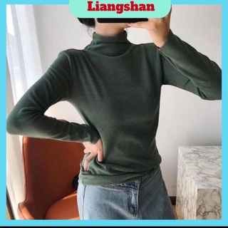 Áo giữ nhiệt nữ🍁FREESHIP🍁Áo Len Cổ Lọ Xuất Nhật MoTie (Túi Zip) !