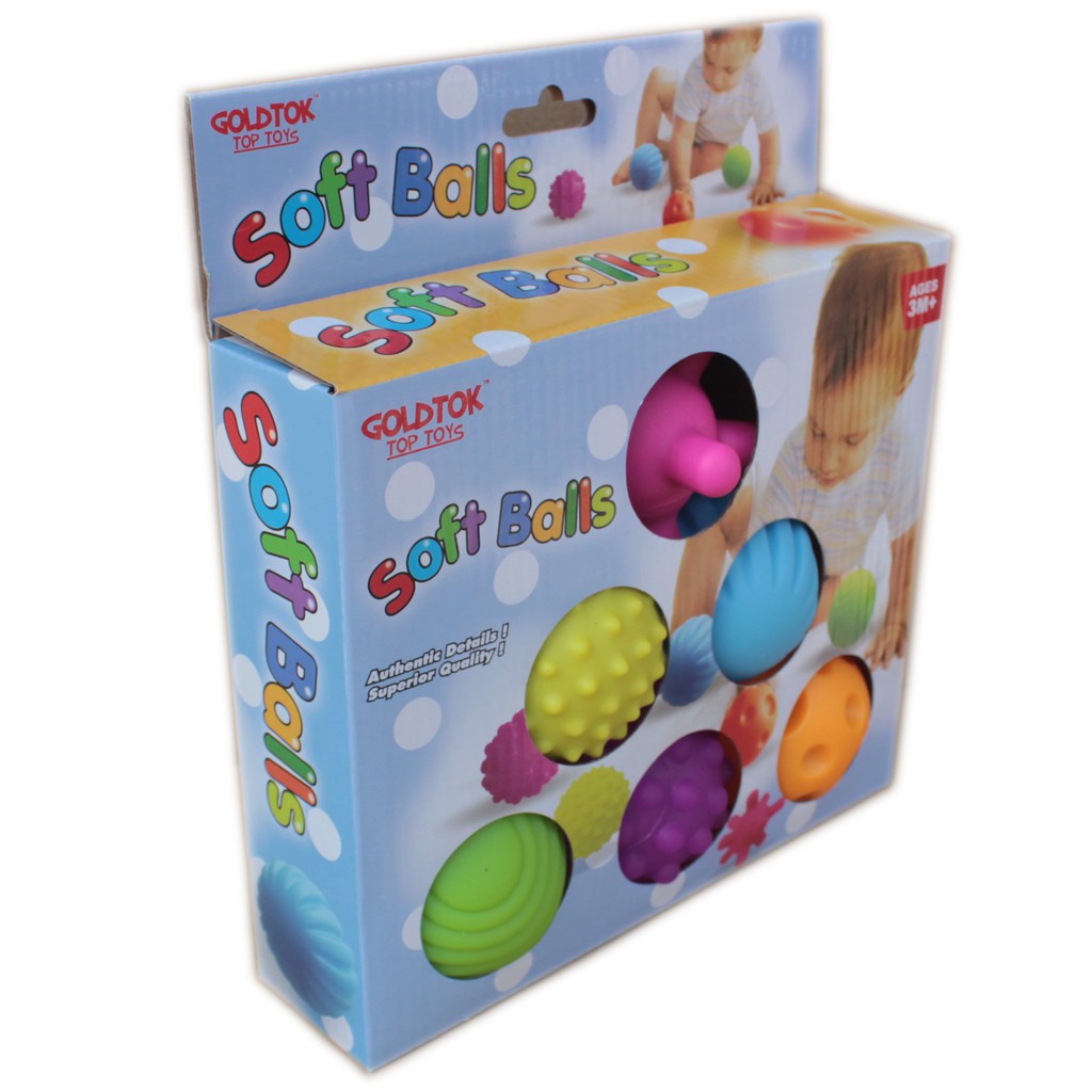 Bộ bóng Soft ball phát triển cảm quan cho bé 6-18 tháng