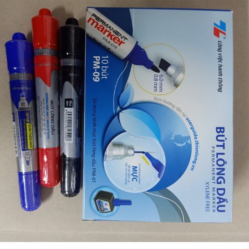 Bút lông dầu TL pm-09  2 đầu chính hãng