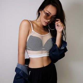 Áo Croptop Lưới 2 dây