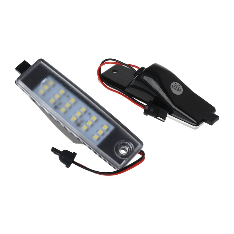 Set 2 đèn LED gắn biển số xe ô tô Toyota hiace 05-11 rav 4 vanguard