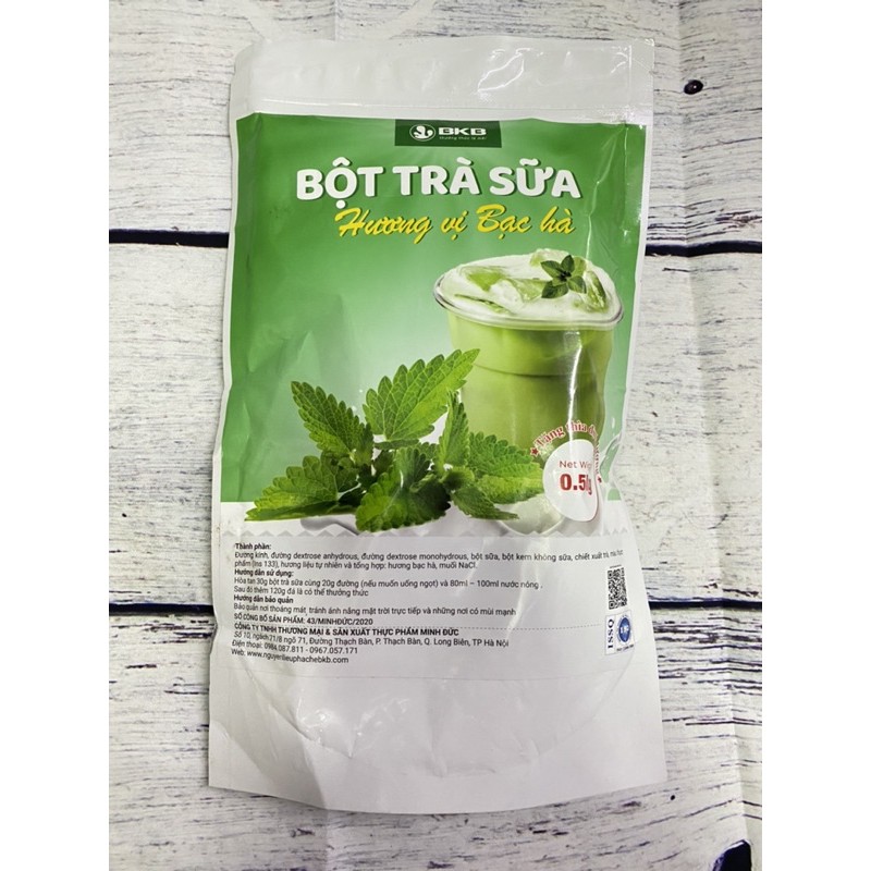 Bột trà sữa pha sẵn BKB 500g các vị