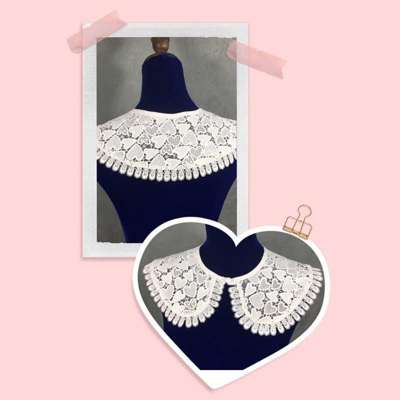 Cổ áo sơ mi giả phong cách ngọt ngào cho nữ
 | BigBuy360 - bigbuy360.vn