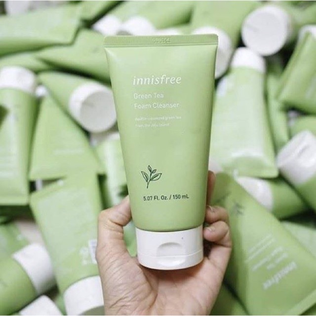 Sữa rửa mặt chè xanh Innisfree Hàn quốc xách tay
