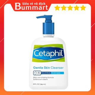 Sữa rửa mặt làm sạch dịu nhẹ Cetaphil Gentle Skin Cleanser 591ml