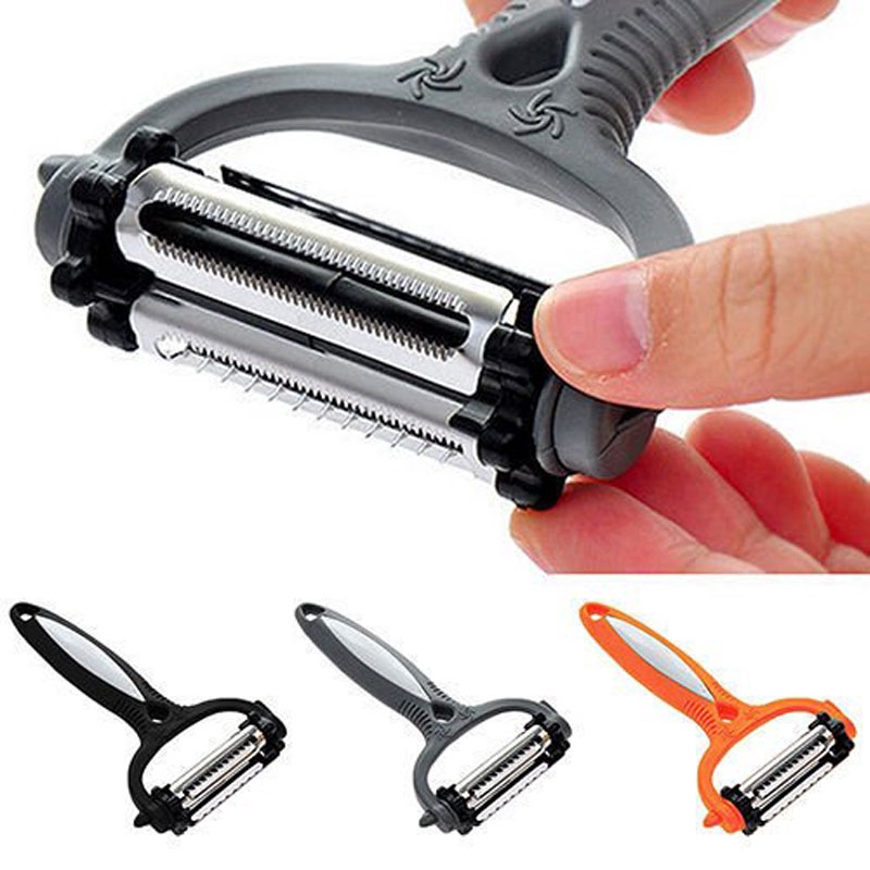 Dụng cụ gọt vỏ rau củ quả đa năng bằng inox