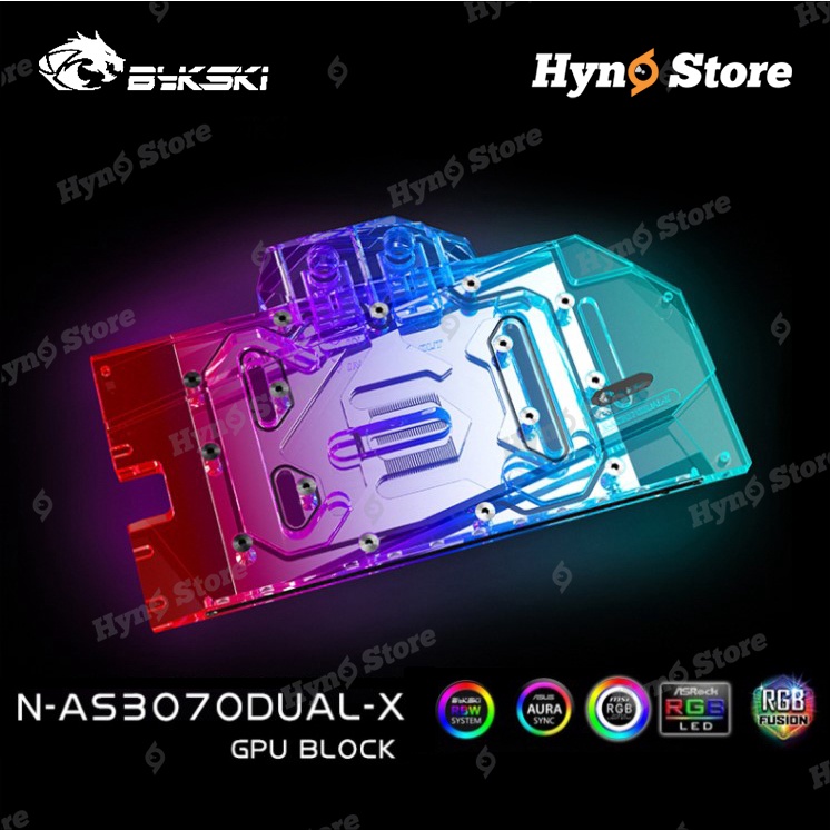 Block tản nhiệt nước vga ASUS 3070 DUAL - Hyno Store