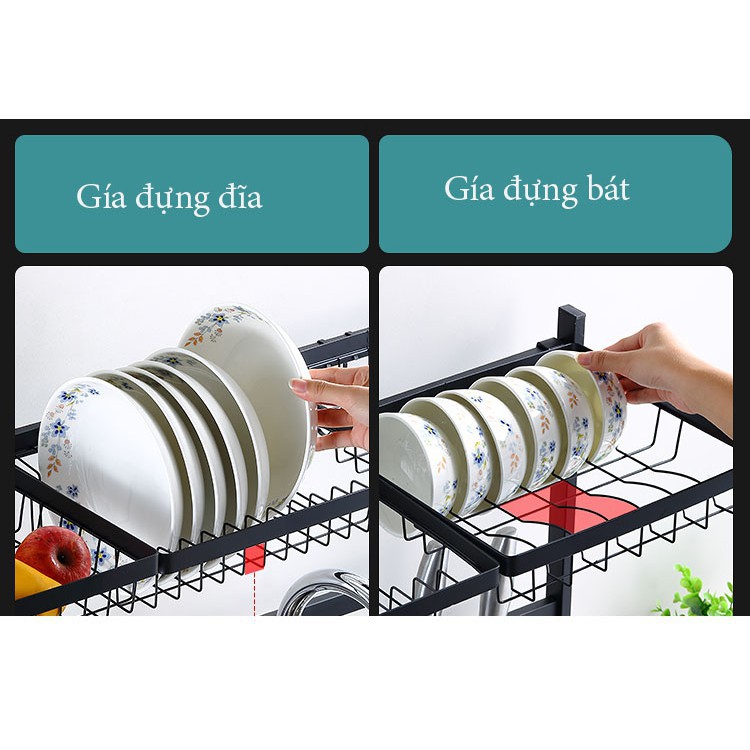 Kệ Chén Đa Năng Giá Để Bát Đũa Tiện Lợi Dụng cụ thiết bị tiện ích CHĂM SÓC Ô TÔ 888