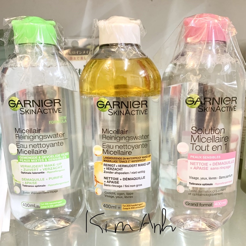 Tẩy trang Garnier 400ml