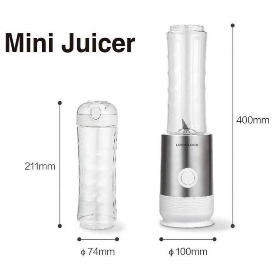 Máy xay sinh tố tiện ích mini siêu mạnh mẽ LOCK&LOCK EJM241 chính hãng