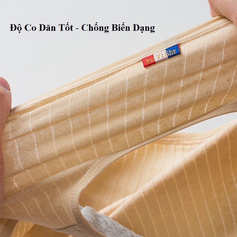 Quần Lót Cotton Pháp Sợi Tre Kháng Khuẩn. 225