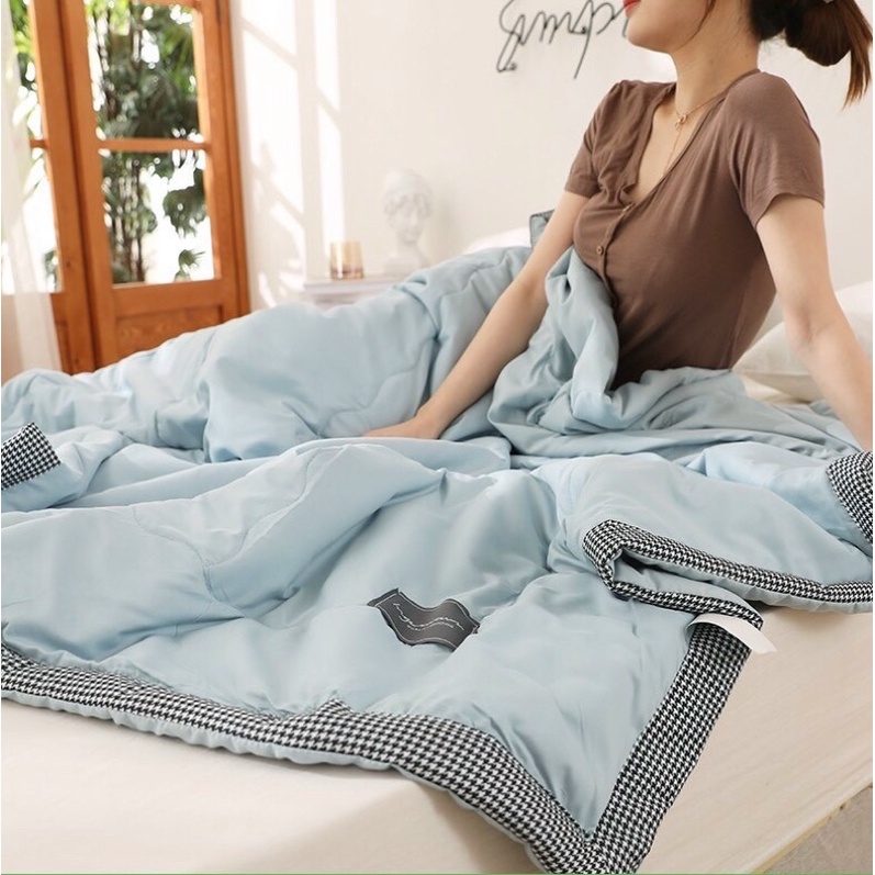 Chăn Hè Đũi ZARA HOME Nhập Khẩu_Chăn Hè Trần Mỏng Siêu Mát Mịn 2mx2m3