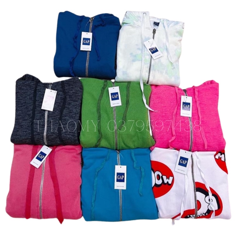 ﹉💥| Freeship | Áo Khoác GAP Nữ Ôm Body Thun Cotton Cao Cấp Quảng châu