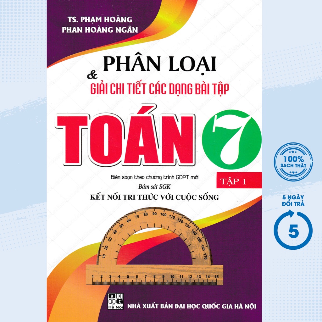 Sách - Phân Loại &amp; Giải Chi Tiết Các Dạng Bài Tập Toán 7 - Tập 1 (Bám Sát SGK Kết Nối Tri Thức Với Cuộc Sống) - HA