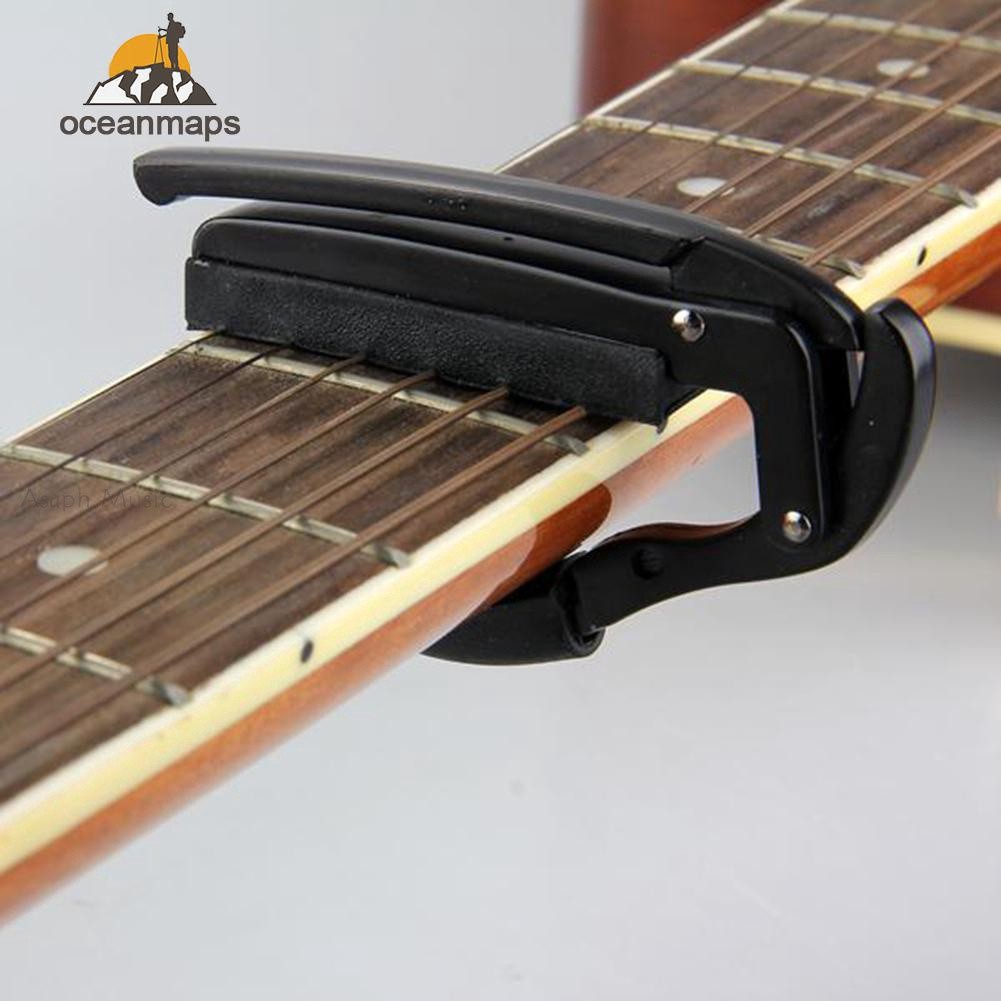 Kẹp capo kim loại thay đổi âm thanh nhanh chóng cho đàn guitar cổ điển