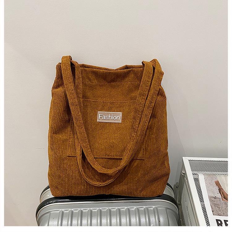 Túi tote đeo chéom túi tote nam nữ  vải nhung canvas phong cách ulzzang unisex đi học đi chơi - xuongbalohonglam