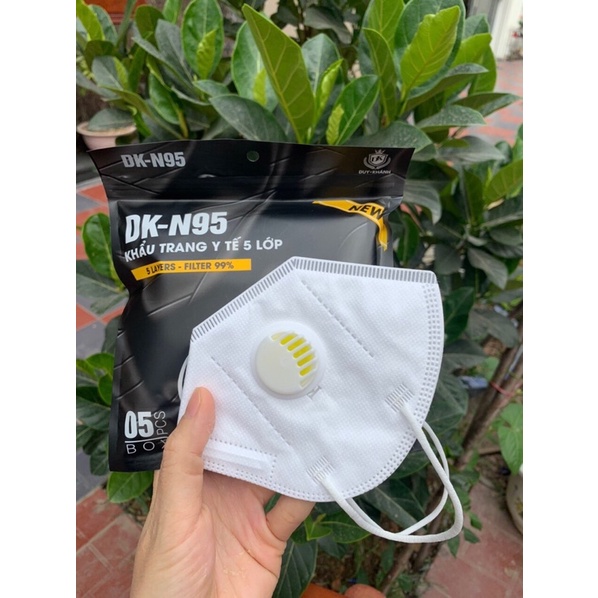sỉ 100 c khẩu trang Van N95 - Dk