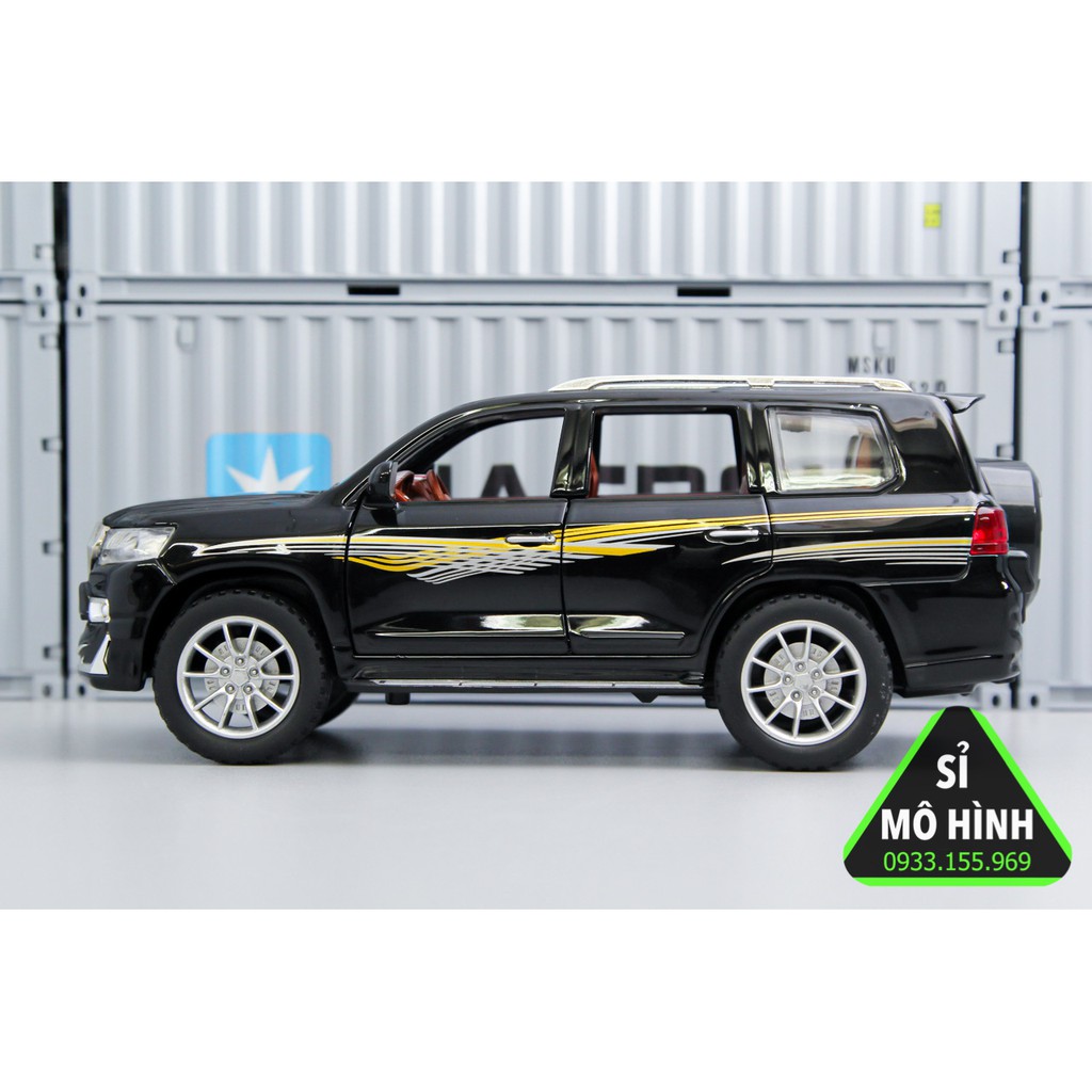 [ Sỉ Mô Hình ] Xe mô hình SUV Toyota Prado mở hết cửa 1:24