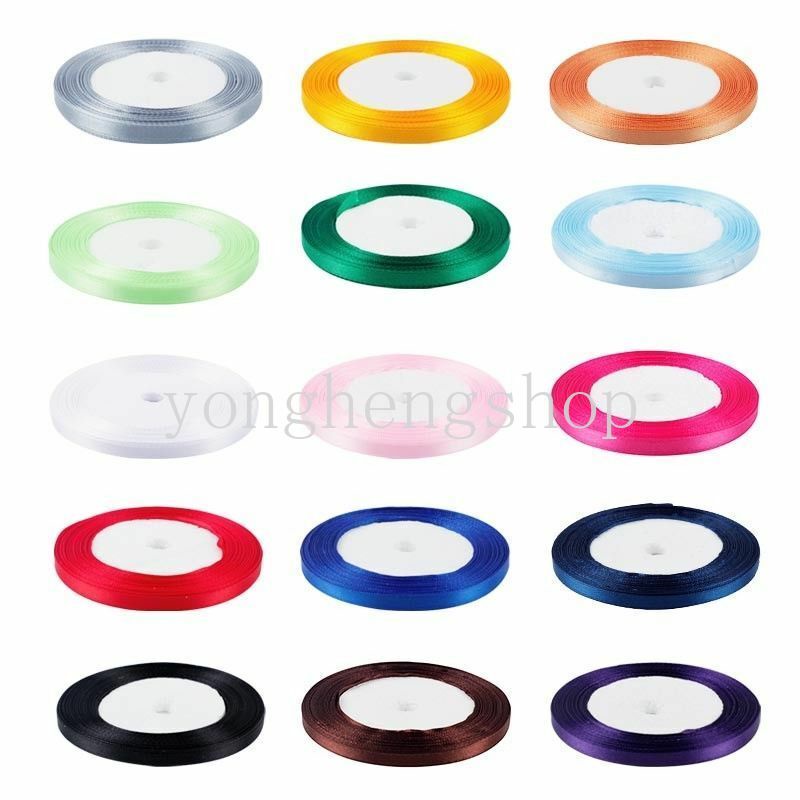 Cuộn Dây Ruy Băng Vải Satin 60Mm Dùng Trang Trí Giáng Sinh