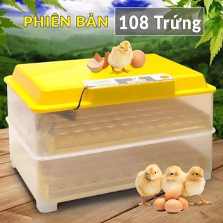 Máy Ấp Trứng Ánh Dương A100 - 108 Trứng - Lắp Đặt Sẵn - Tự Động Hoàn Toàn - Ấp Tất Cả Các Trứng Gà, Ngan, Vịt