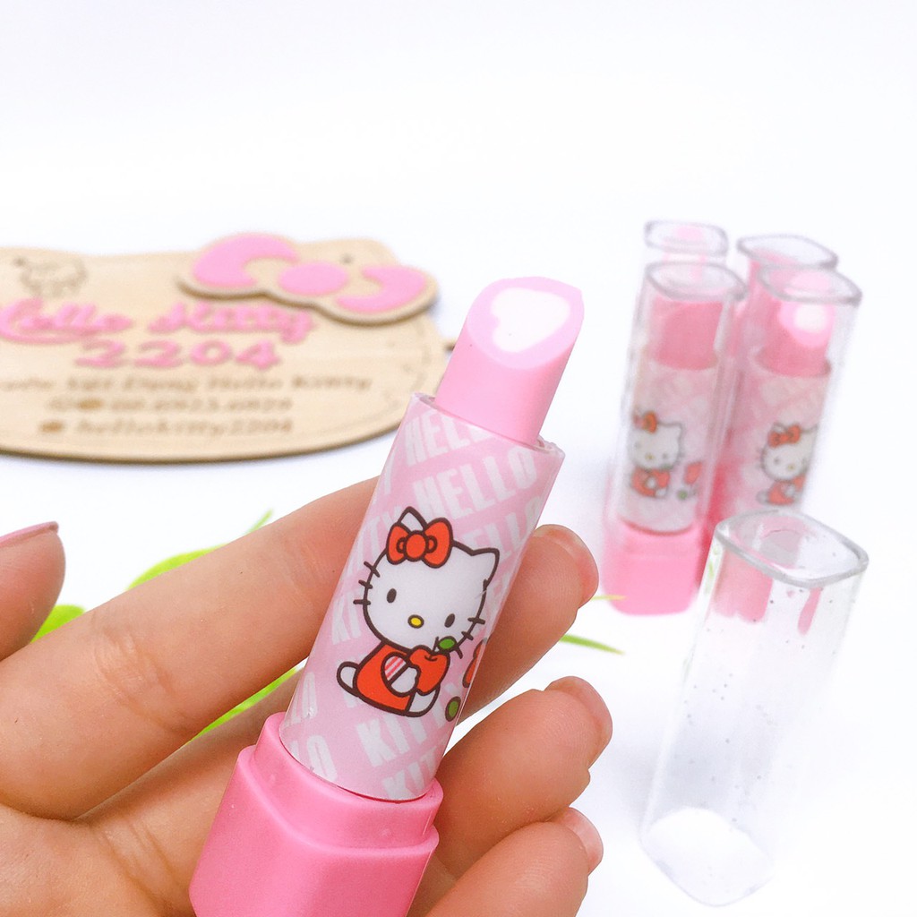 Tẩy bút chì hình son Hello Kitty