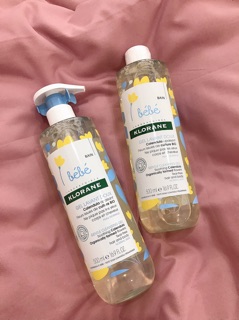 Sữa tắm gội 2 in 1 Klorane bebe Pháp (mẫu mới)