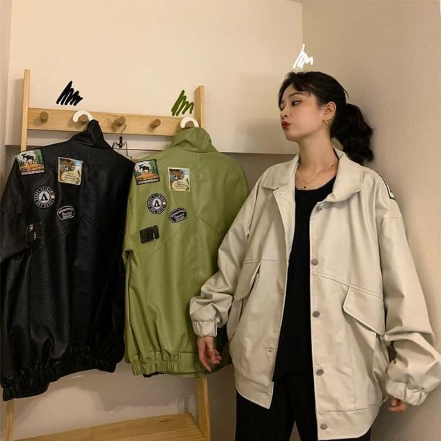 Order áo khoác da ulzzang 3969