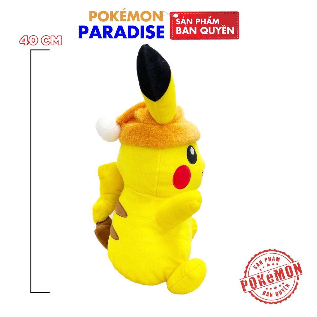 Thú bông Pikachu Winter | Banpresto - Pokémon SUPER BIG PLUS