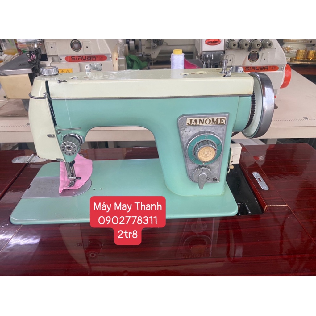 MÁY MAY GIA ĐÌNH JANOME ĐỜI MỚI CHÍNH HÃNG NỘI ĐỊA NHẬT BAO GỒM MOTOR