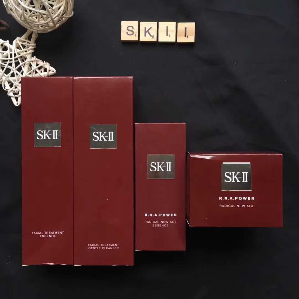 CLEAR ESSENCE (Hàng Mới Về) Bộ Sản Phẩm Chăm Sóc Da 4 Món Sk-Ii Sk2 Skii