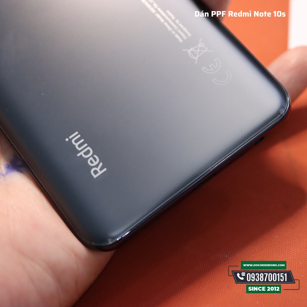 Miếng dán PPF Hydorgen Xiaomi Redmi Note 10S trong, nhám, đổi màu cao cấp