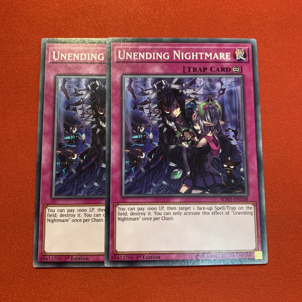 [EN-JP][Thẻ Bài Yugioh Chính Hãng] Unending Nightmare