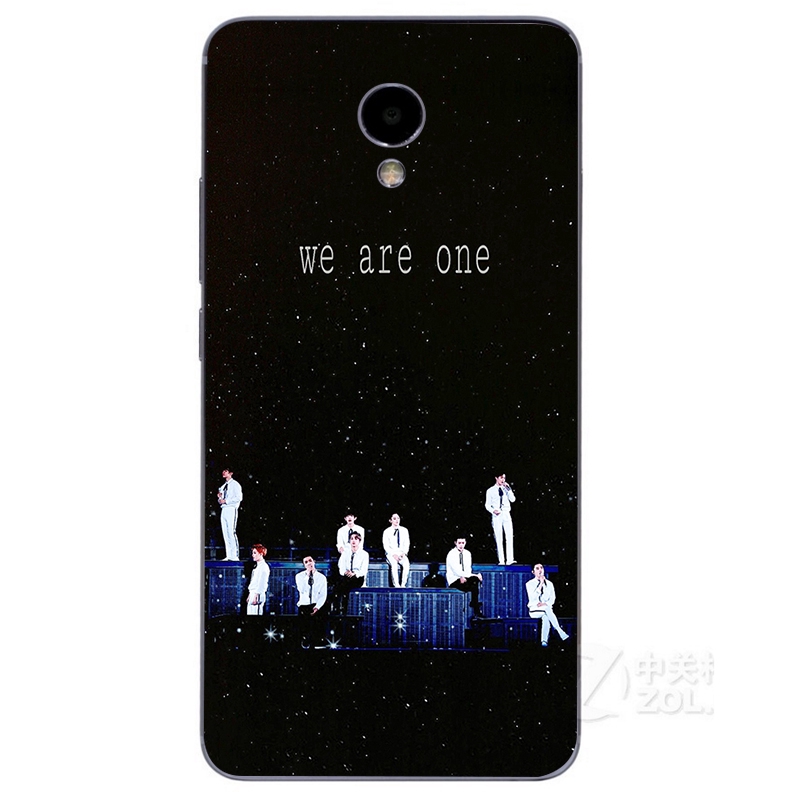 EXO k-pop soft silicone Painting Case Meizu M3 M5 Note M5s M5c M6T C9 Pro Note 8 9 Phone Case