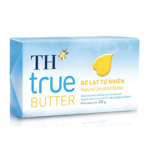 Bơ lạt tự nhiên TH True milk 200g