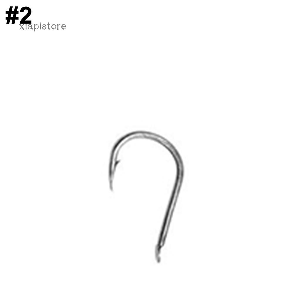 Hộp 100 lưỡi câu cá thép cacbon chất lượng cao