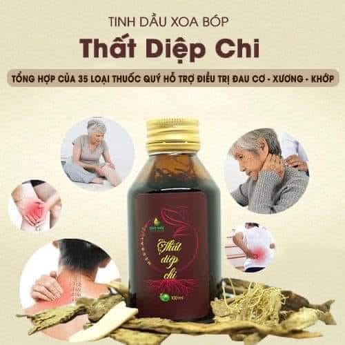 Tinh Dầu Xoa Bóp Thất Diệp Chi - Giúp giảm nhức mỏi xương khớp hiệu quả