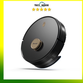 Robot hút bụi lau nhà tự động Đức Amrobt 360 Lưu 5 bản đồ Lực hút 3000 PA Pin khoẻ